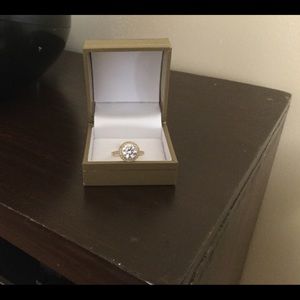 14K Diamonelle Size 7.0 Ring